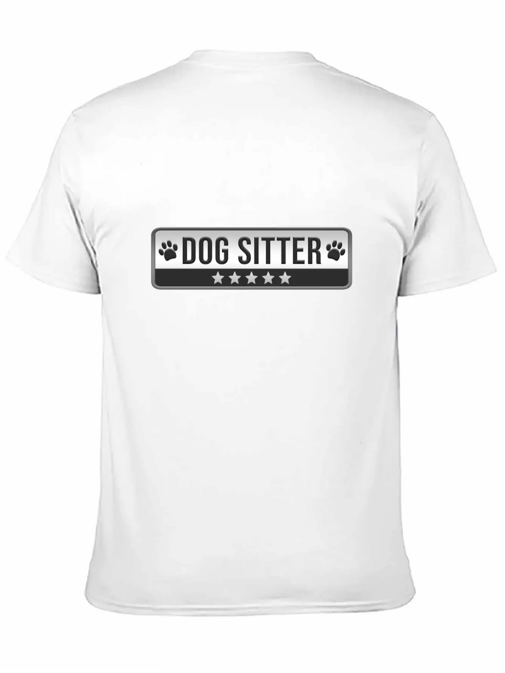 Dog Sitter Cute Dog Watcher Essential Cotton Tee For Daily Outfits – Unisex Style