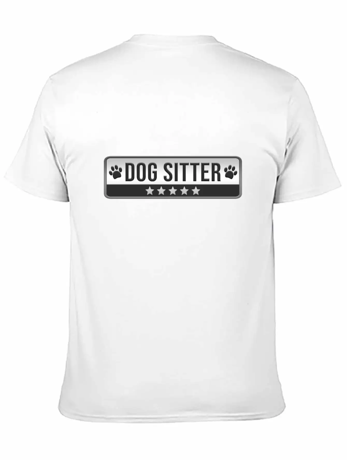 Dog Sitter Cute Dog Watcher Essential Cotton Tee For Daily Outfits – Unisex Style