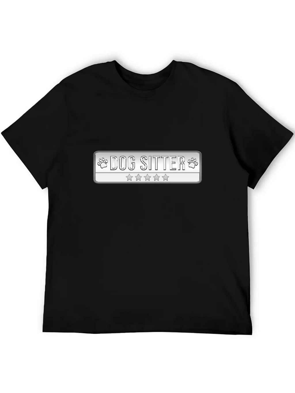 Dog Sitter Cute Dog Watcher Essential Cotton Tee For Daily Outfits – Unisex Style