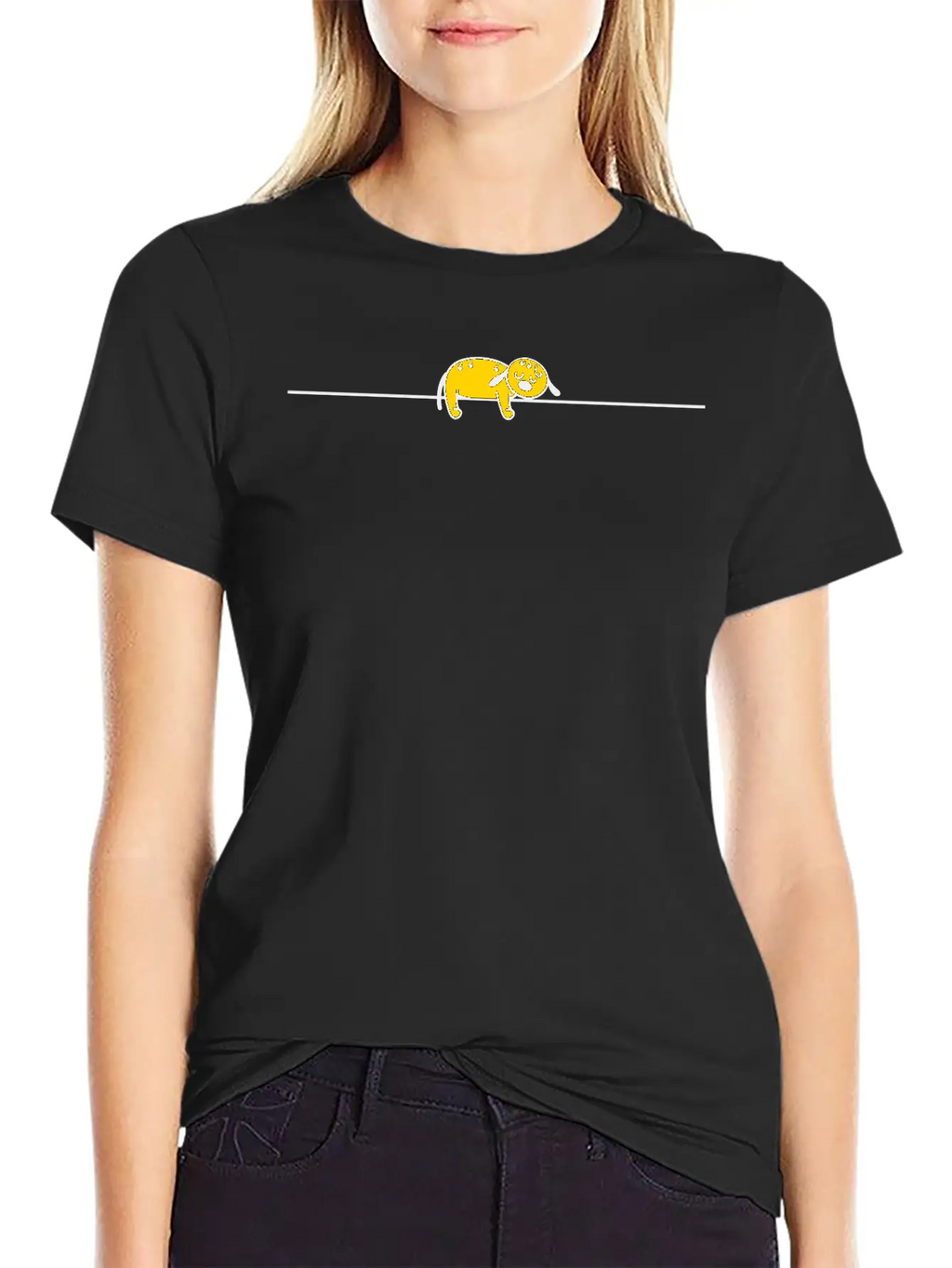 Dog Sleep Casual Graphic T-Shirt – Simple And Comfortable Daily Wear