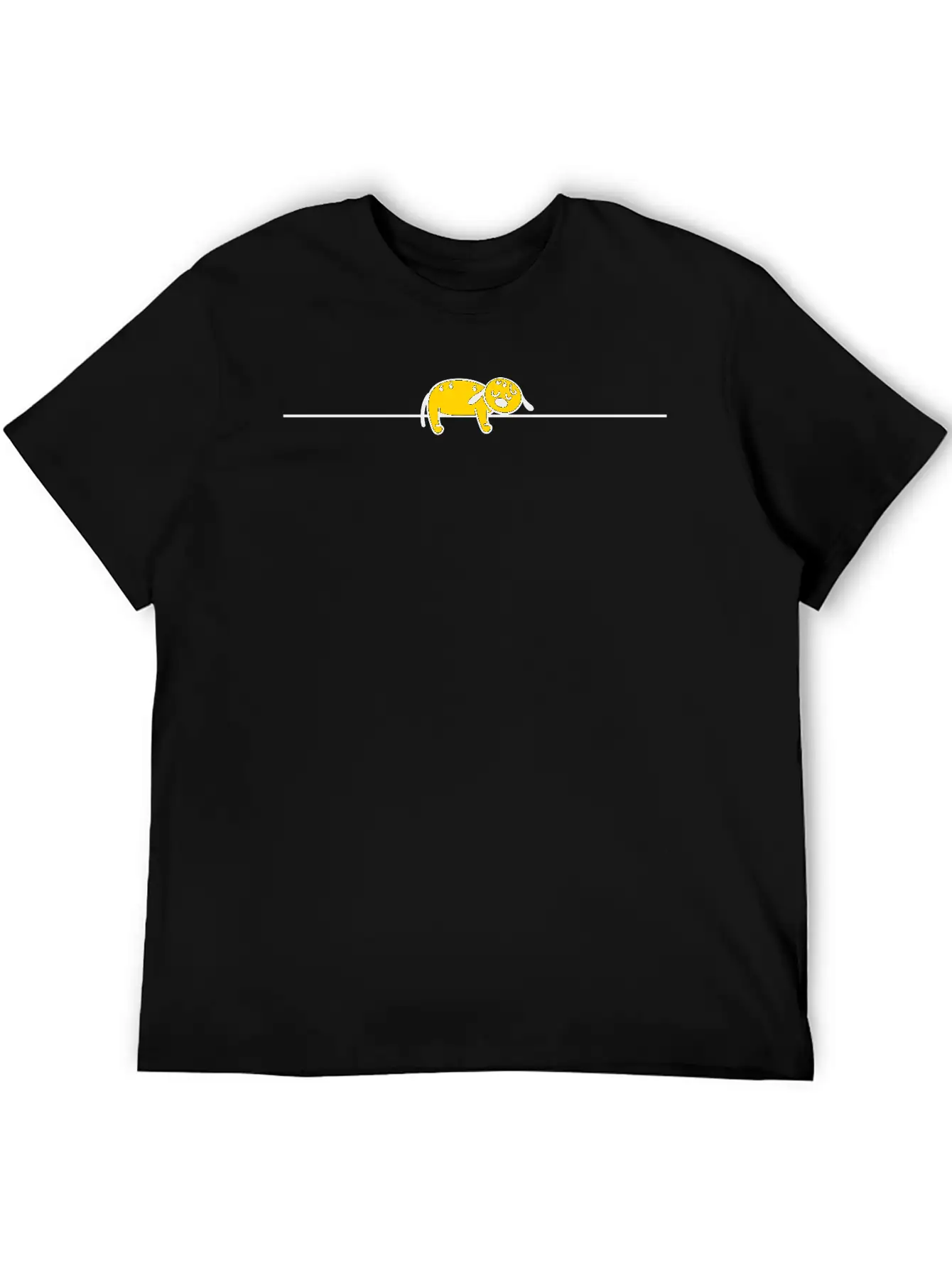 Dog Sleep Casual Graphic T-Shirt – Simple And Comfortable Daily Wear