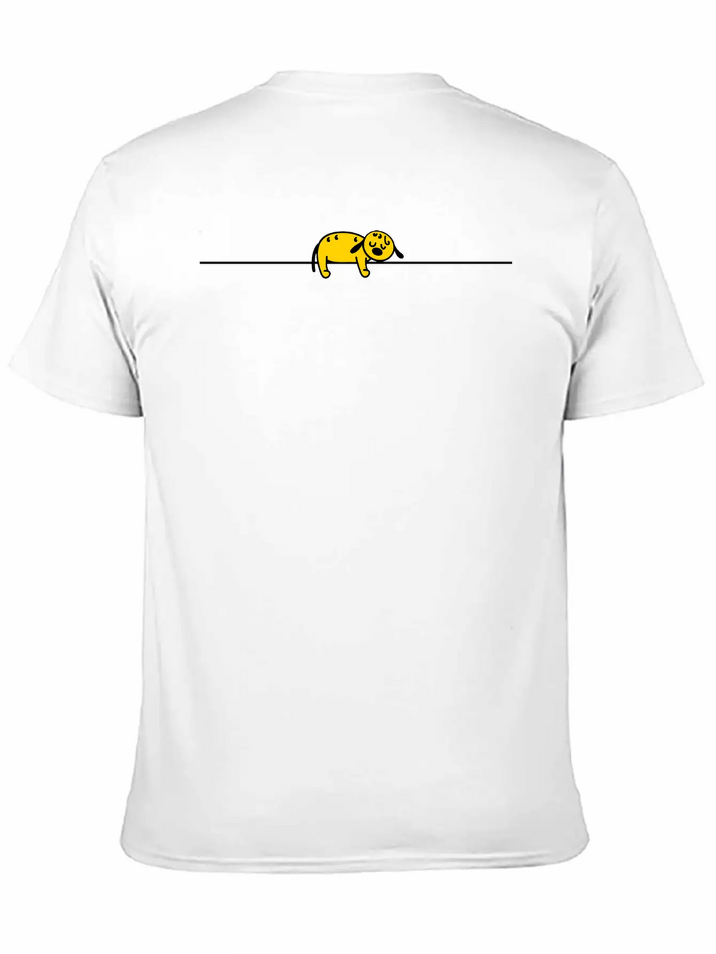 Dog Sleep Casual Graphic T-Shirt – Simple And Comfortable Daily Wear