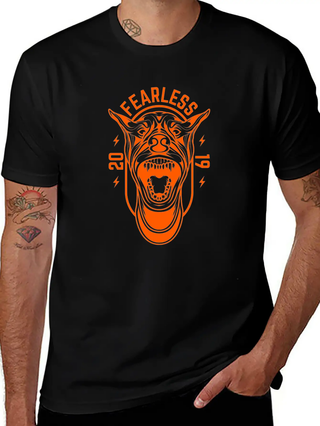 Dog Strong Animal 2019 Cool Gift Unisex Casual T-Shirt – Clean Design For Daily Comfort