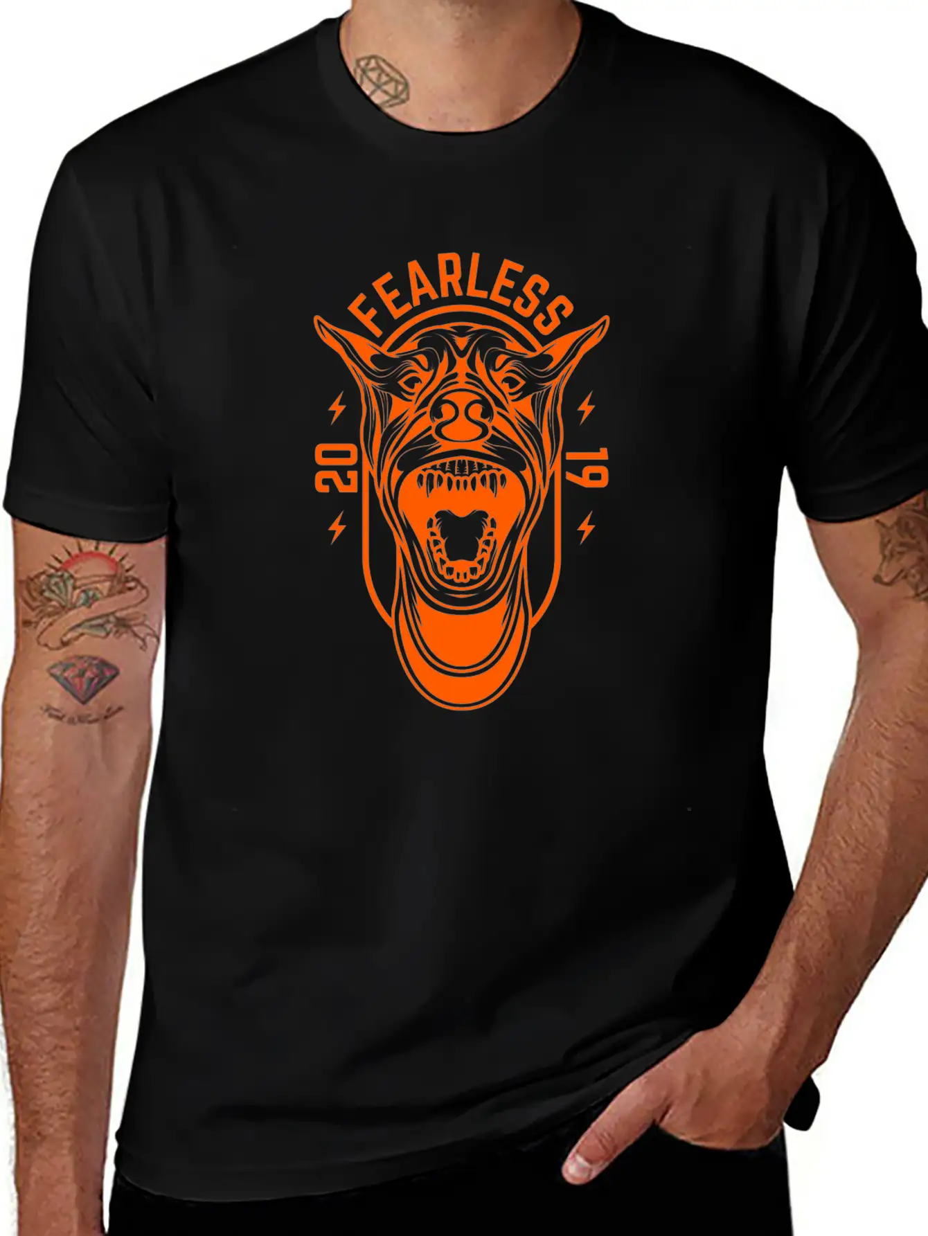 Dog Strong Animal 2019 Cool Gift Unisex Casual T-Shirt – Clean Design For Daily Comfort