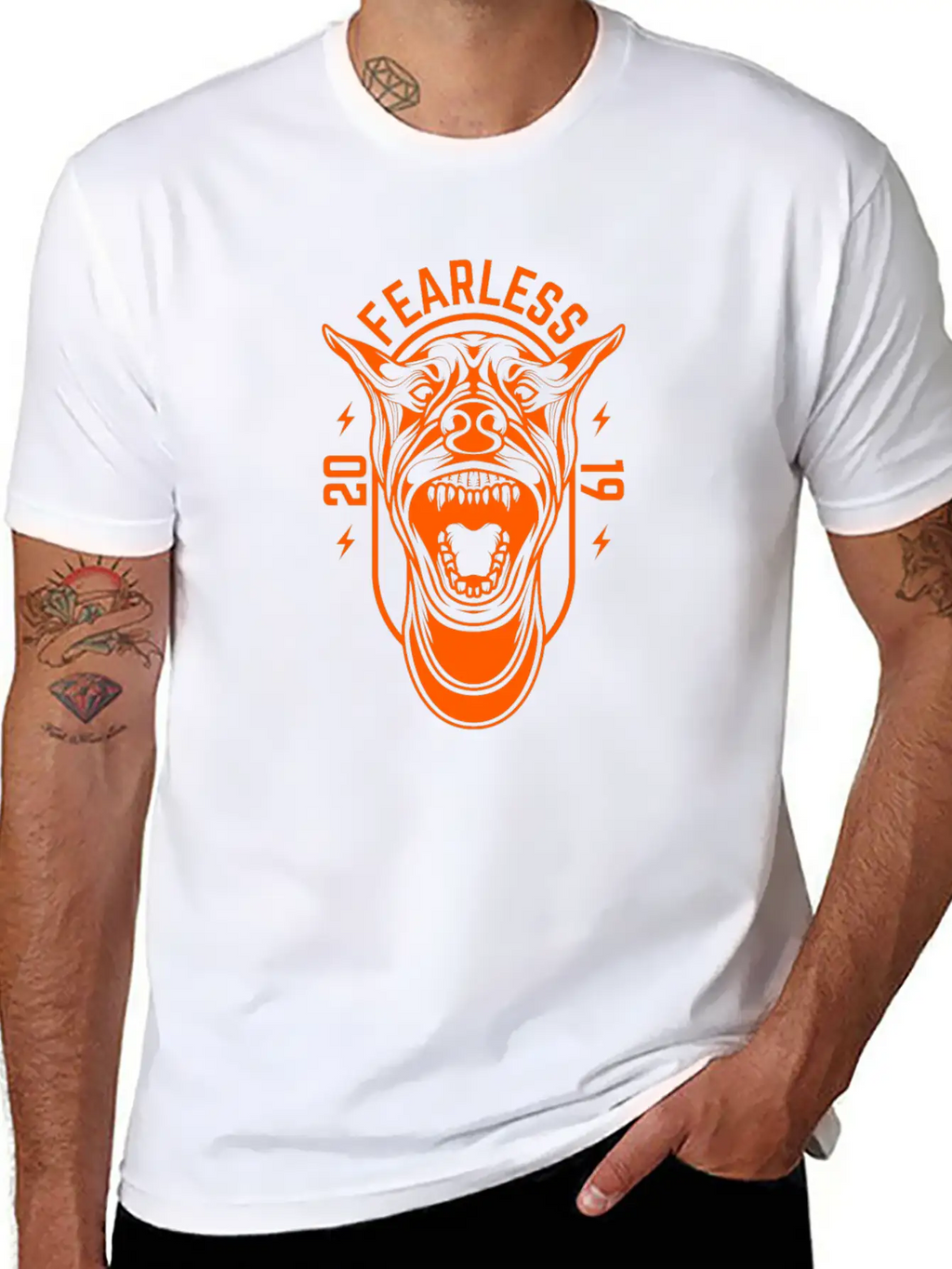 Dog Strong Animal 2019 Cool Gift Unisex Casual T-Shirt – Clean Design For Daily Comfort