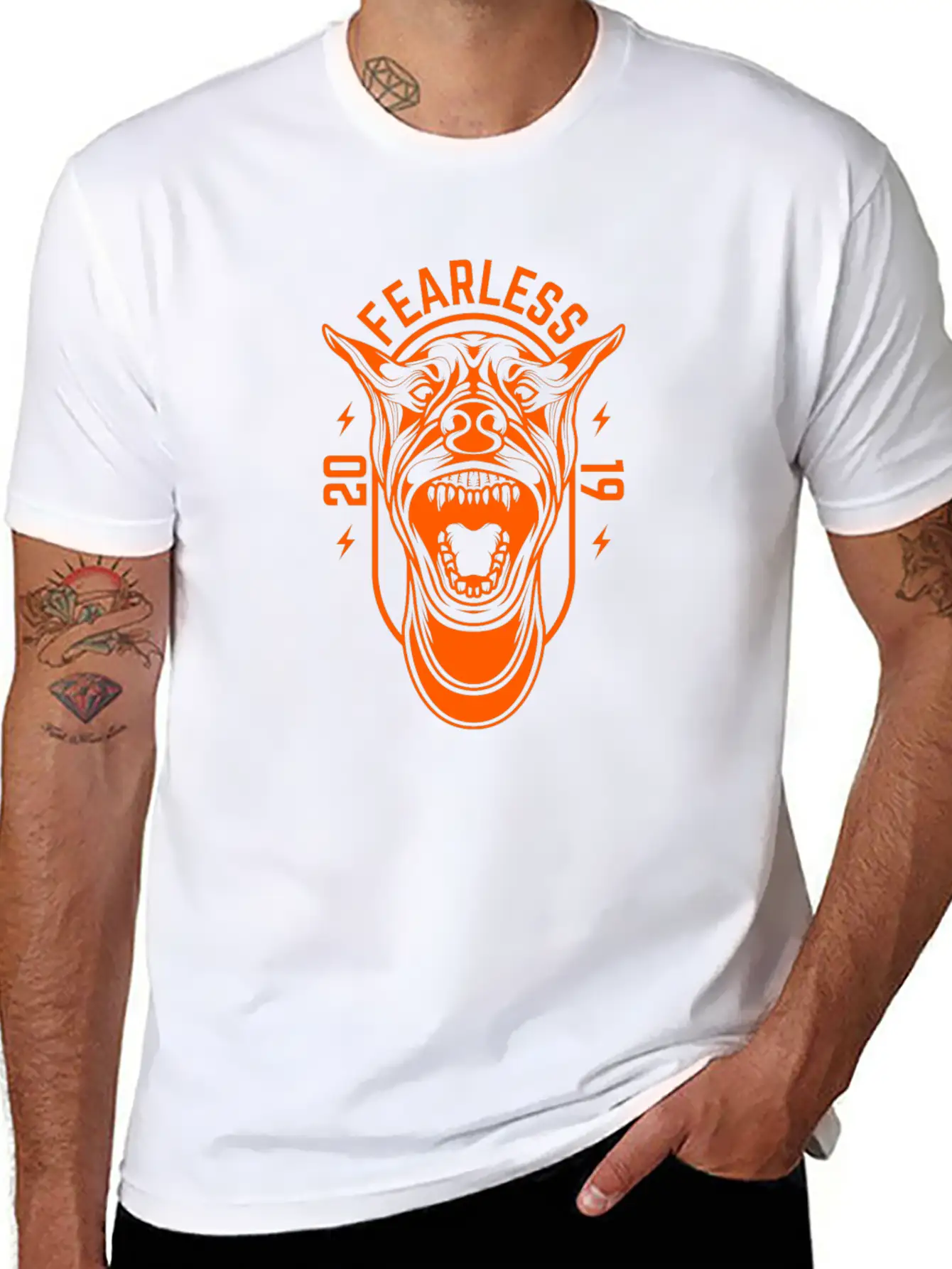 Dog Strong Animal 2019 Cool Gift Unisex Casual T-Shirt – Clean Design For Daily Comfort