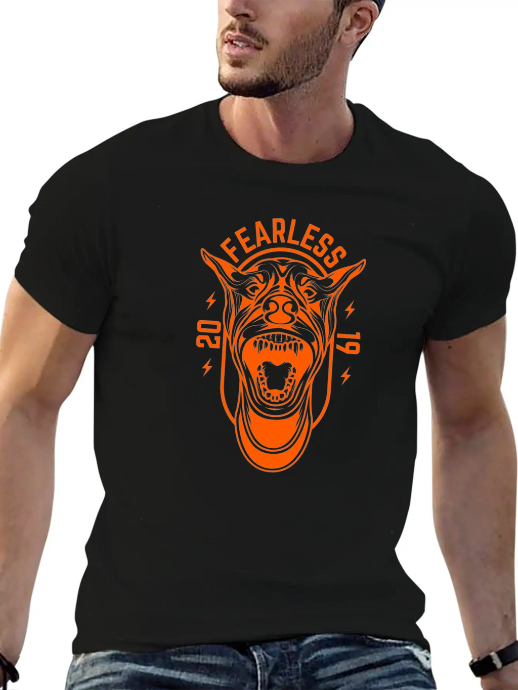 Dog Strong Animal 2019 Cool Gift Unisex Casual T-Shirt – Clean Design For Daily Comfort