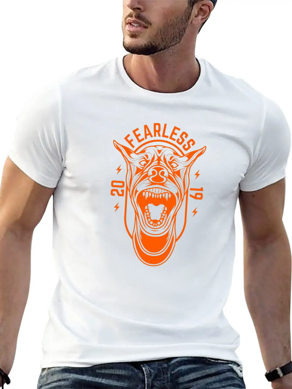 Dog Strong Animal 2019 Cool Gift Unisex Casual T-Shirt – Clean Design For Daily Comfort