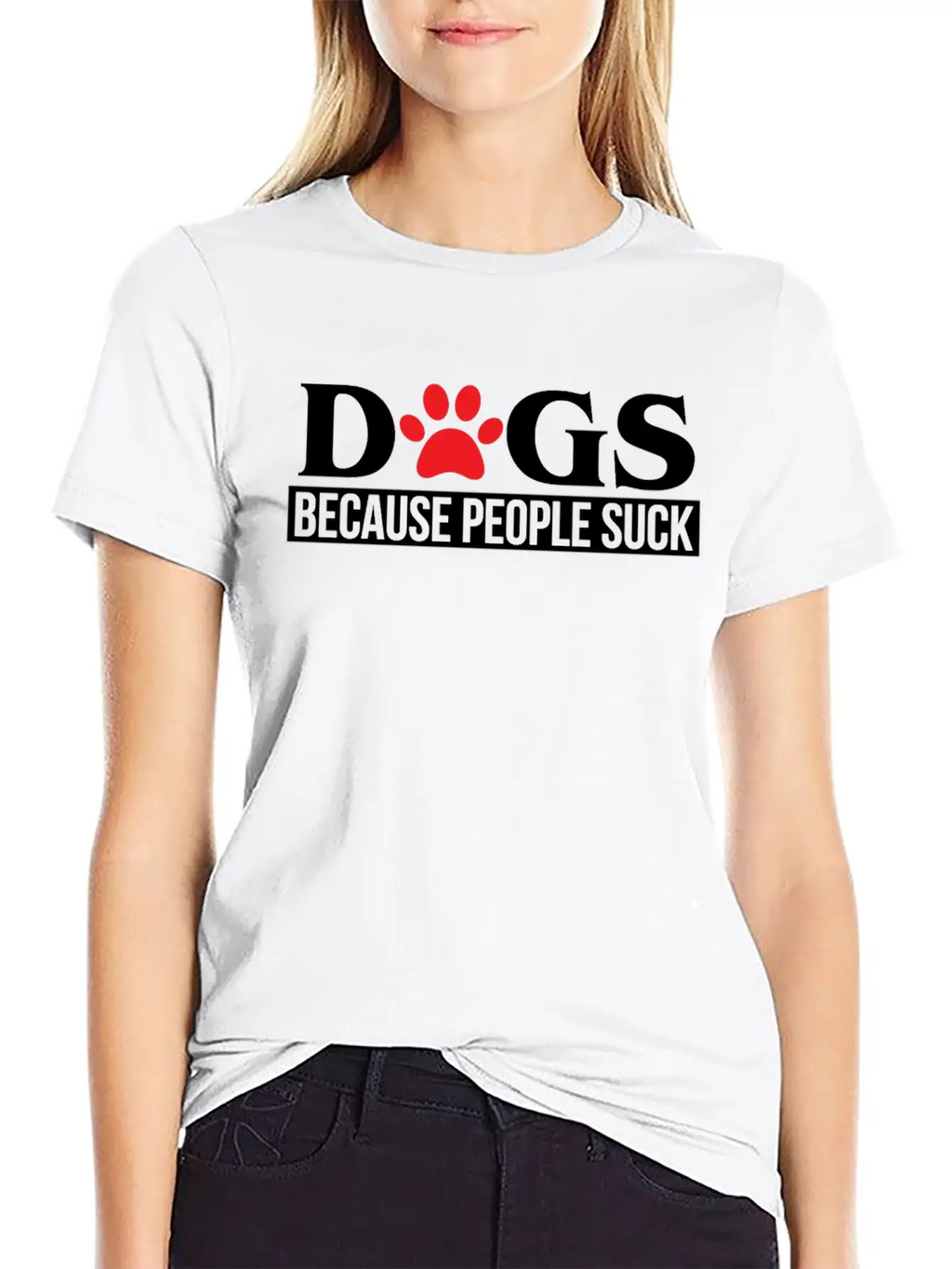 Dog Stylish Everyday T-Shirt – Unisex Basic Cotton Tee