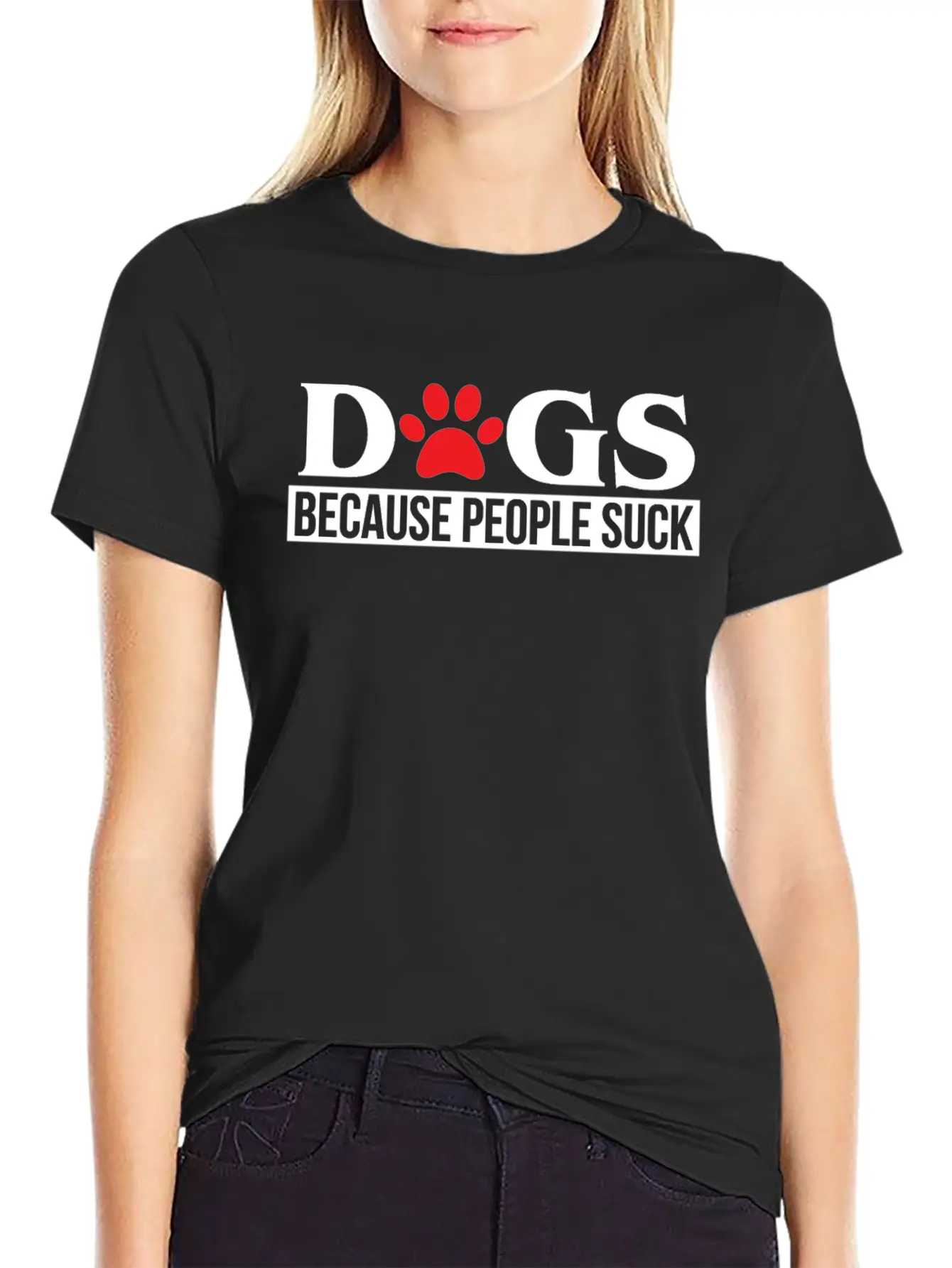 Dog Stylish Everyday T-Shirt – Unisex Basic Cotton Tee