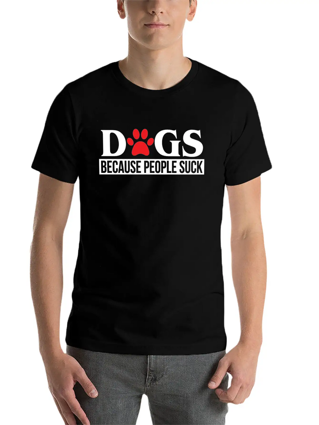 Dog Stylish Everyday T-Shirt – Unisex Basic Cotton Tee