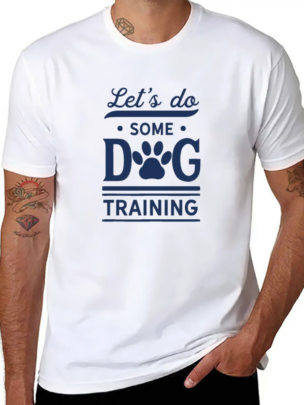 Dog Trainer Dog Training Dogs Dog School Trick Unisex Casual T-Shirt – Clean Design For Daily Comfort