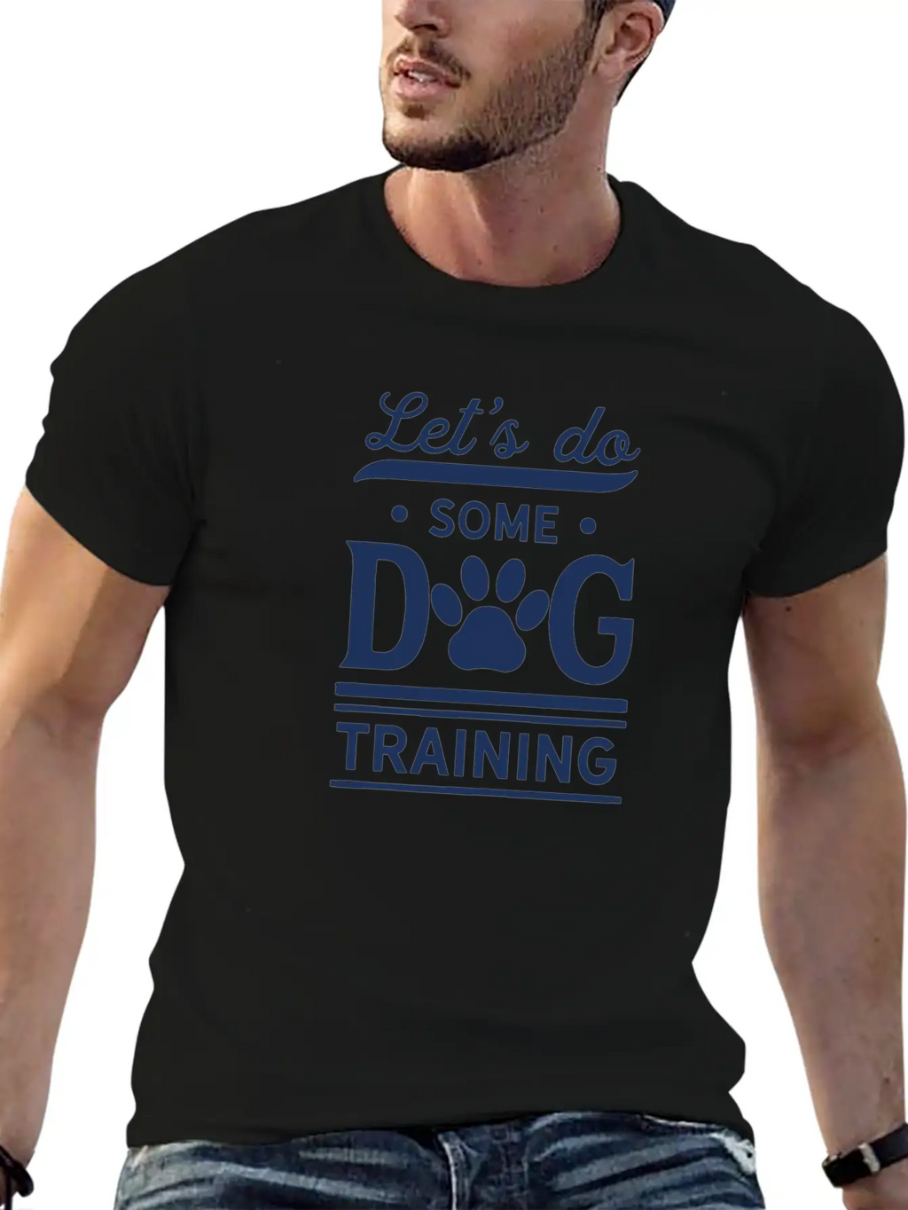 Dog Trainer Dog Training Dogs Dog School Trick Unisex Casual T-Shirt – Clean Design For Daily Comfort