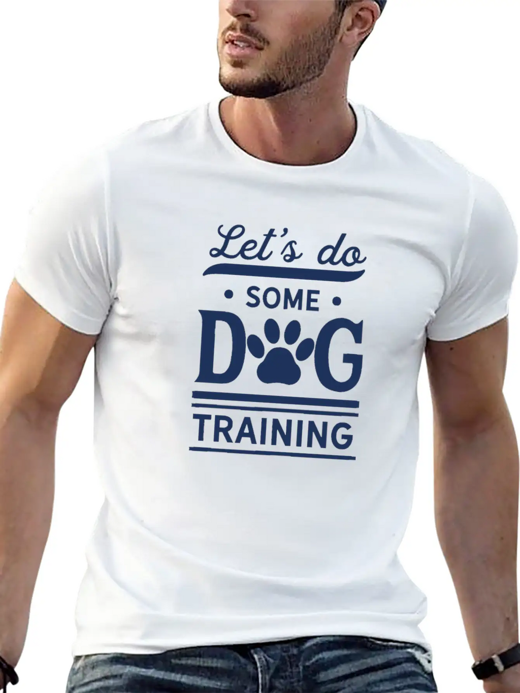 Dog Trainer Dog Training Dogs Dog School Trick Unisex Casual T-Shirt – Clean Design For Daily Comfort