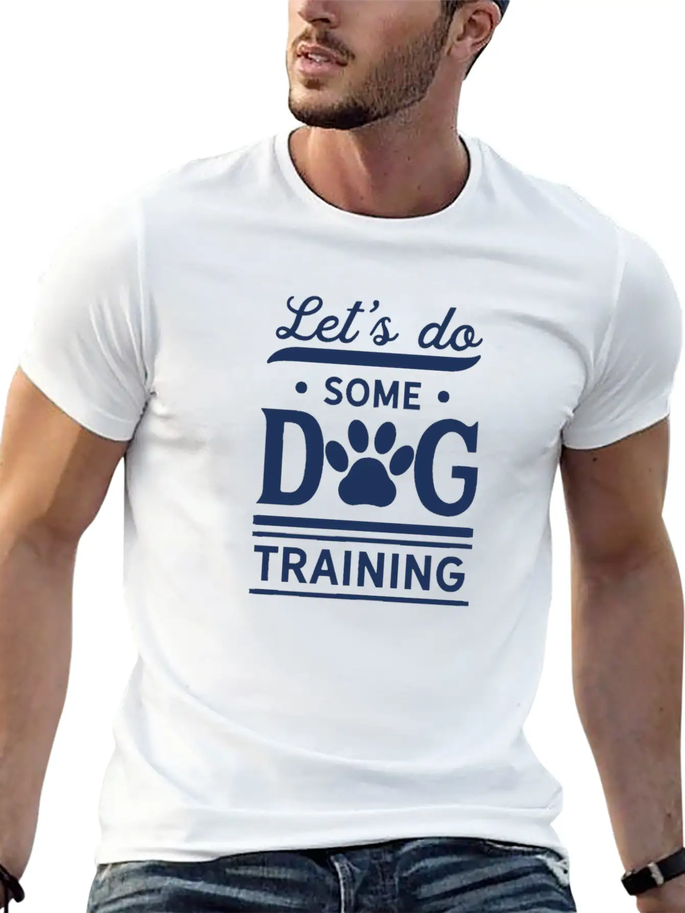 Dog Trainer Dog Training Dogs Dog School Trick Unisex Casual T-Shirt – Clean Design For Daily Comfort