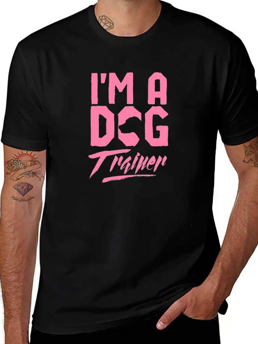 Dog Trainer Mom Breathable Soft Cotton T-Shirt – Timeless Casual Look