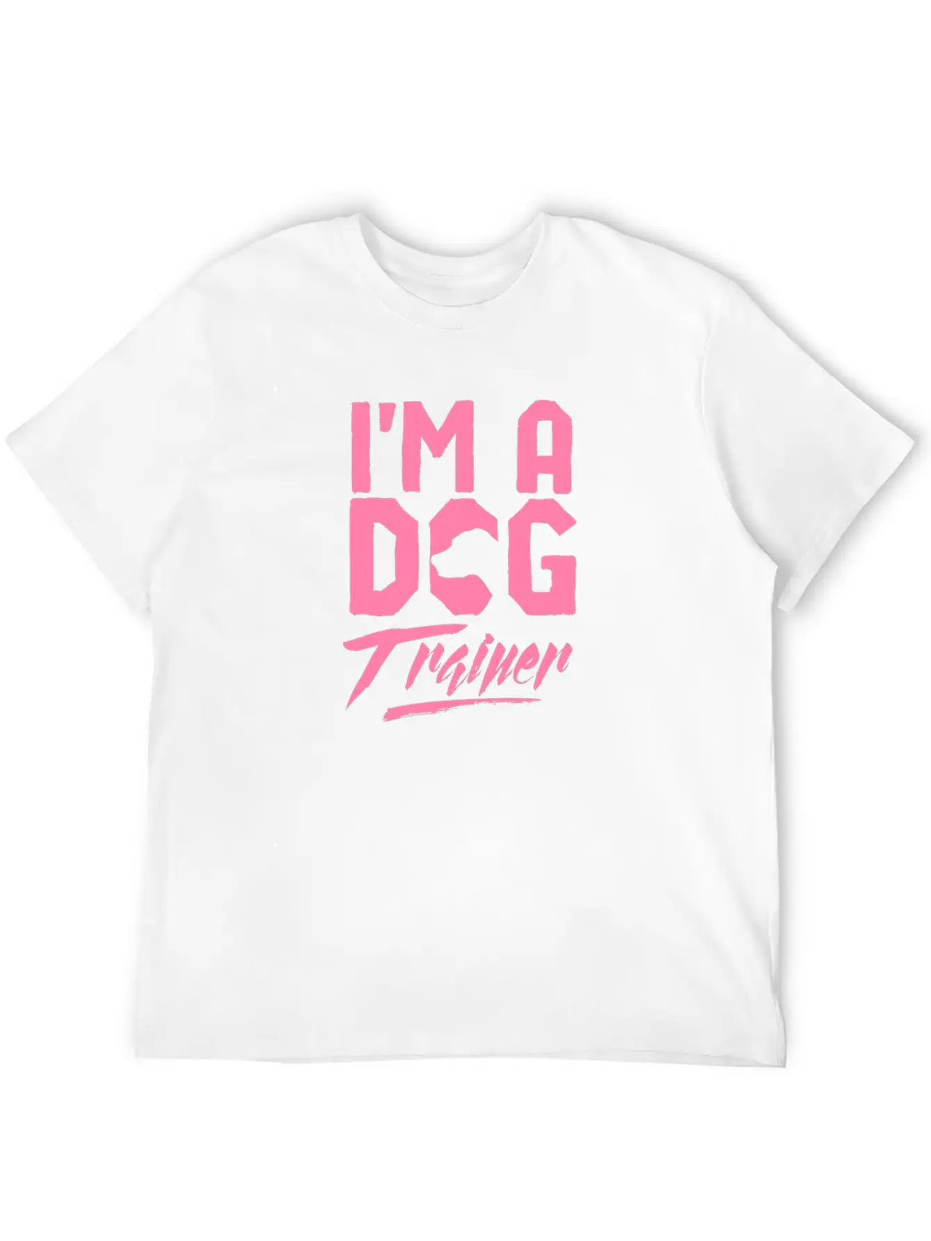 Dog Trainer Mom Breathable Soft Cotton T-Shirt – Timeless Casual Look