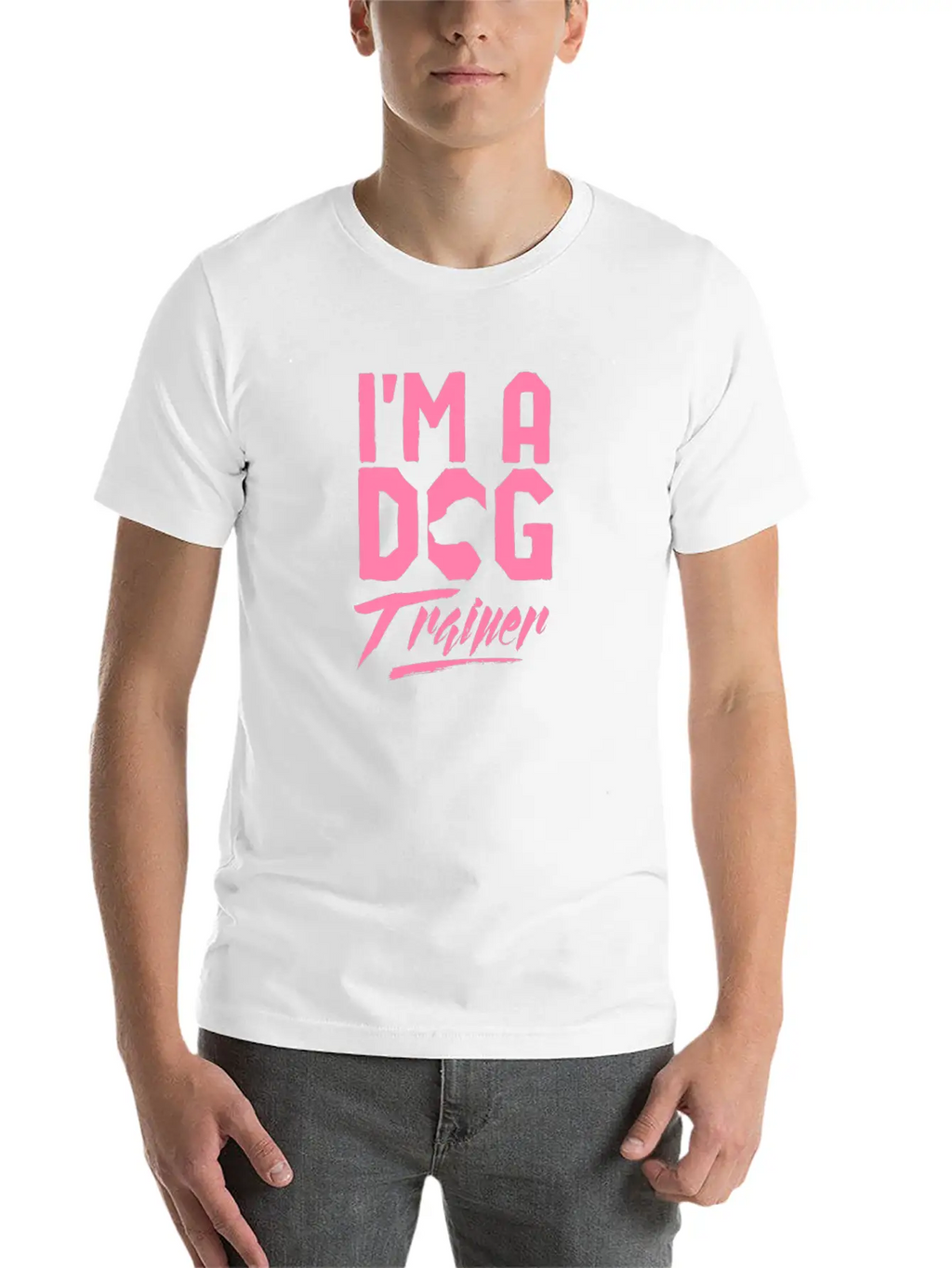 Dog Trainer Mom Breathable Soft Cotton T-Shirt – Timeless Casual Look