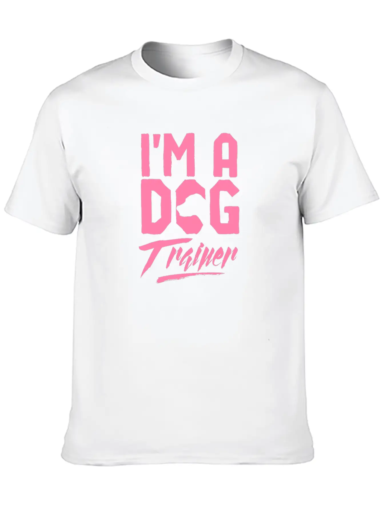 Dog Trainer Mom Breathable Soft Cotton T-Shirt – Timeless Casual Look