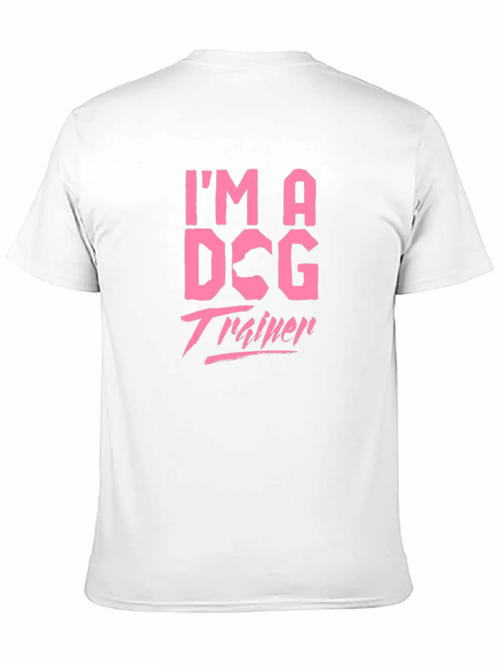 Dog Trainer Mom Breathable Soft Cotton T-Shirt – Timeless Casual Look