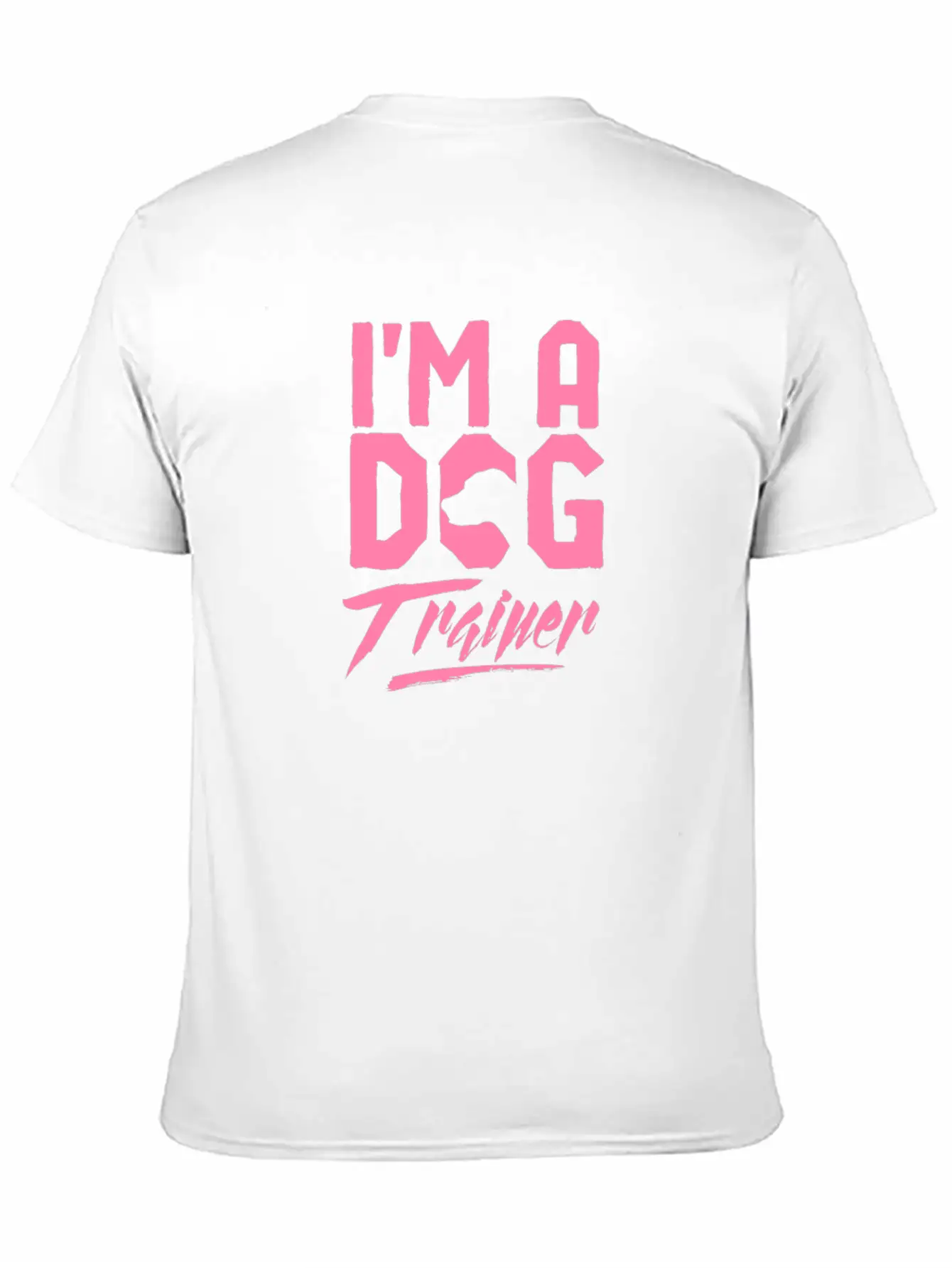 Dog Trainer Mom Breathable Soft Cotton T-Shirt – Timeless Casual Look