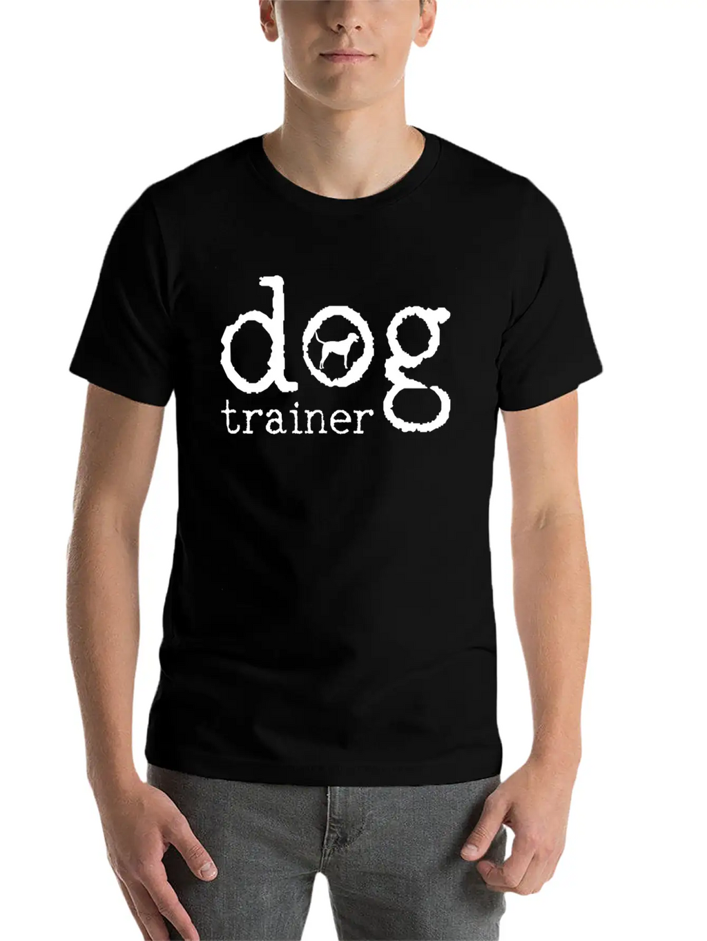 Dog Trainer Unisex Casual T-Shirt – Clean Design For Daily Comfort