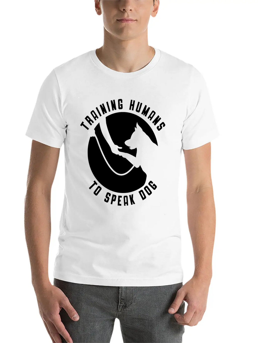 Dog Trainer Women Men Dog Agility Training Stylish Everyday T-Shirt – Unisex Basic Cotton Tee