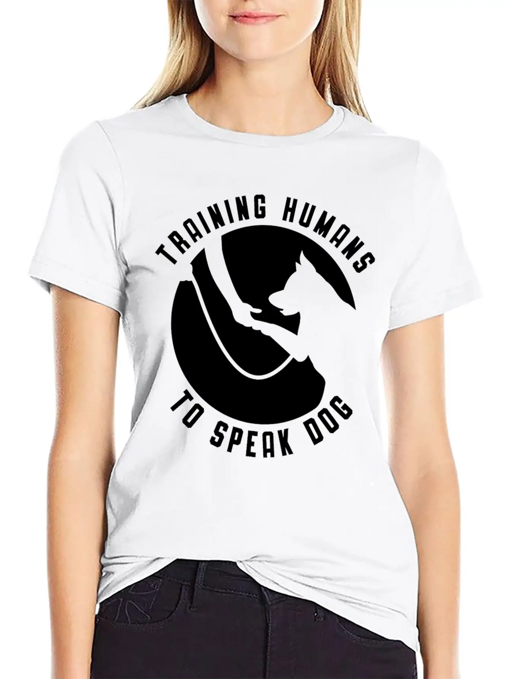 Dog Trainer Women Men Dog Agility Training Stylish Everyday T-Shirt – Unisex Basic Cotton Tee