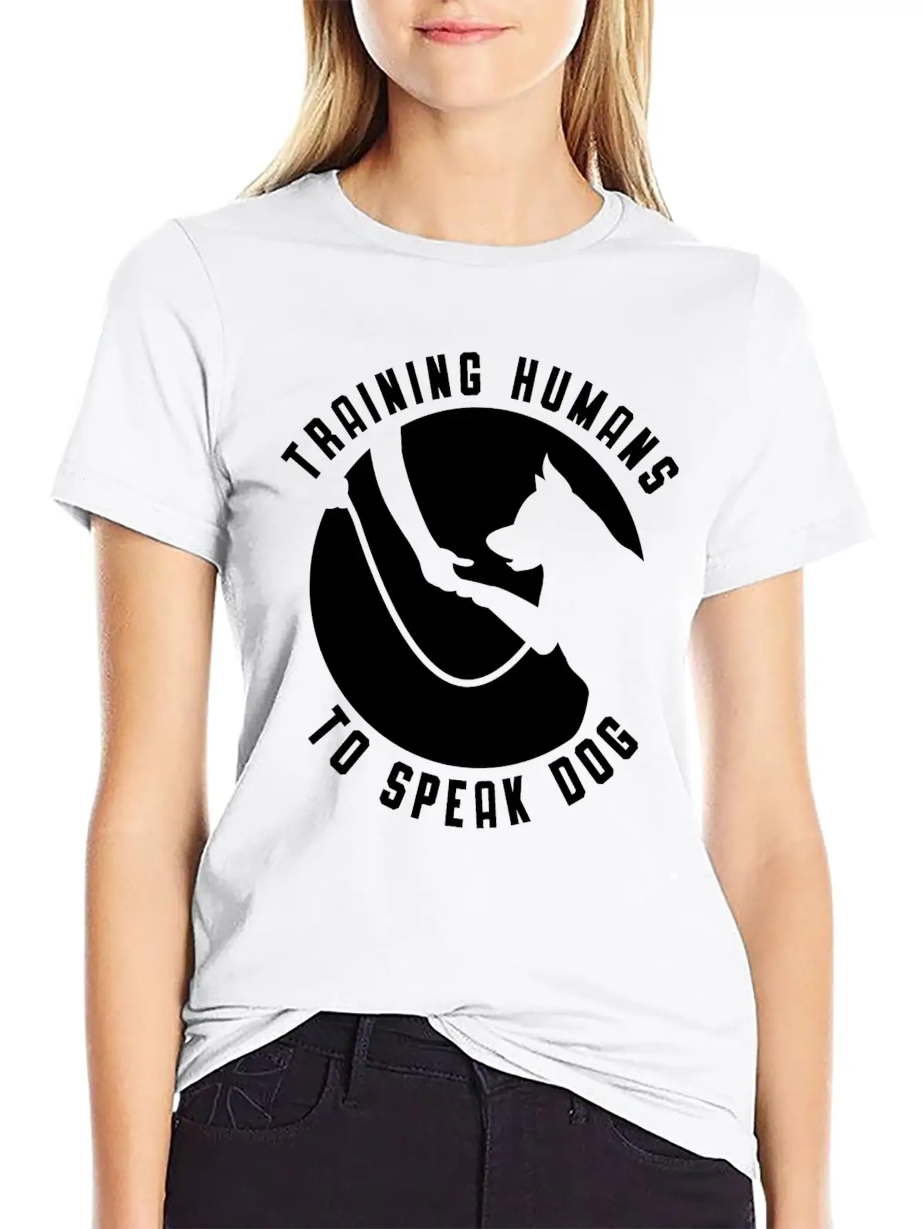 Dog Trainer Women Men Dog Agility Training Stylish Everyday T-Shirt – Unisex Basic Cotton Tee