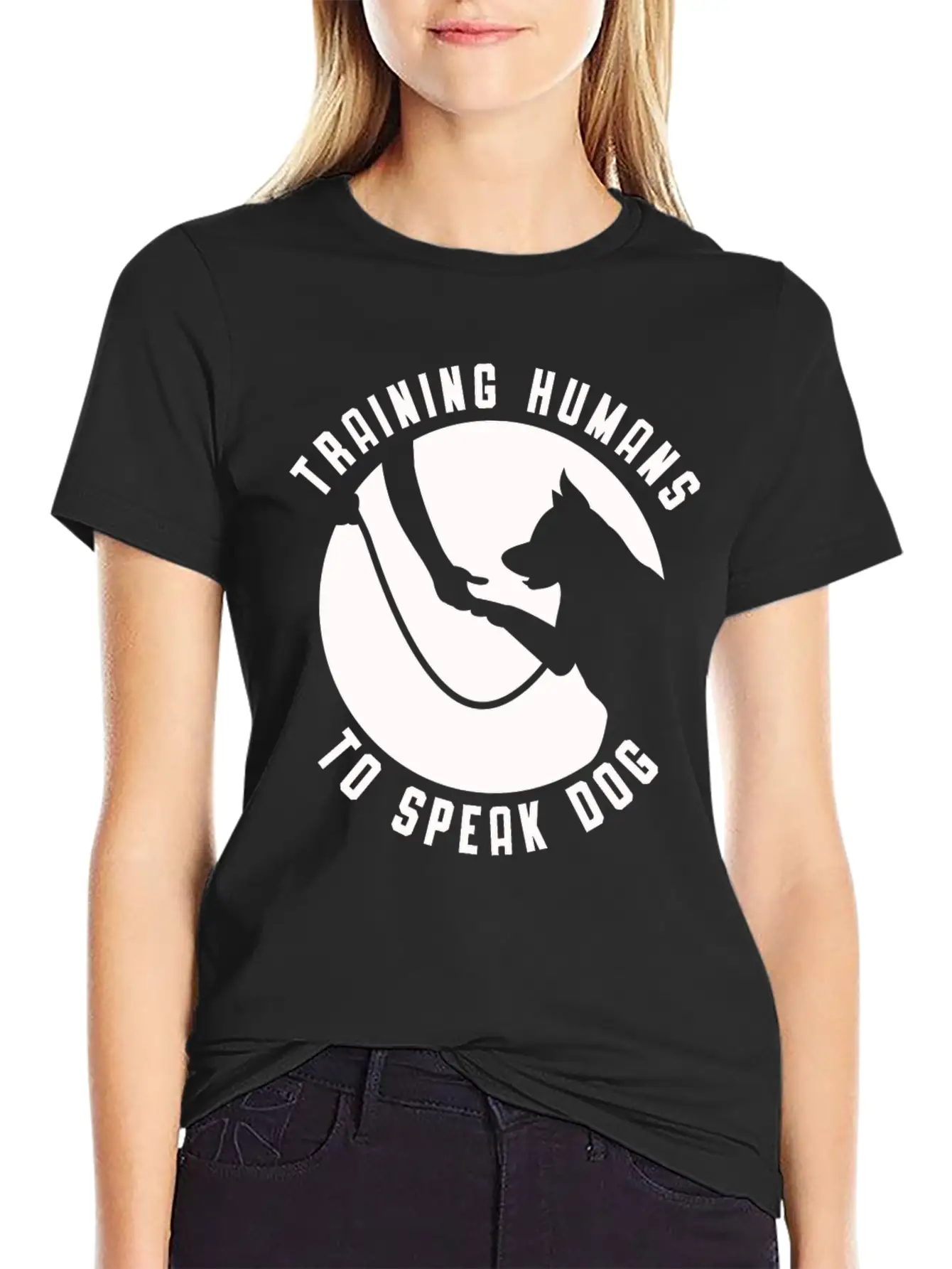 Dog Trainer Women Men Dog Agility Training Stylish Everyday T-Shirt – Unisex Basic Cotton Tee