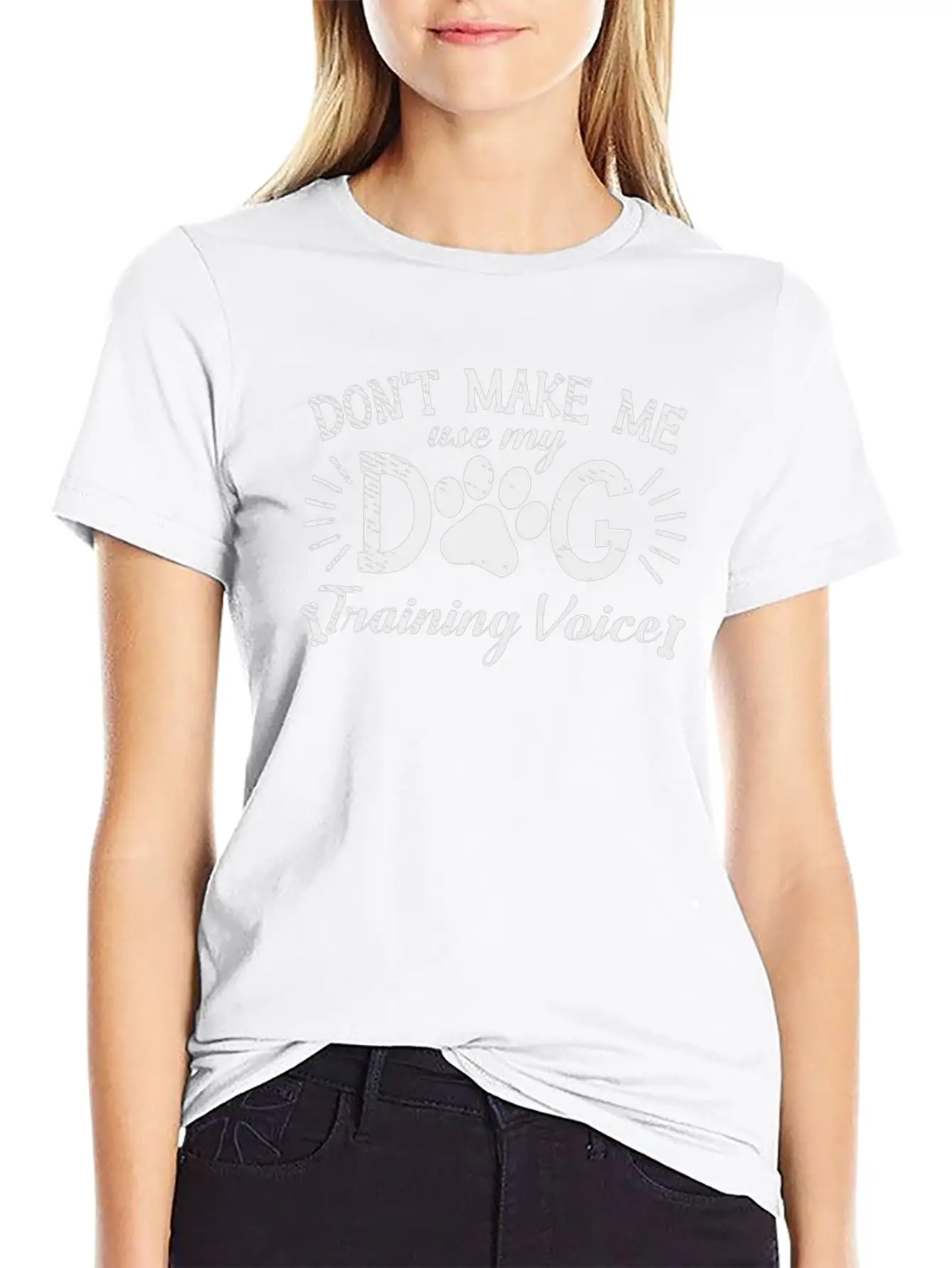 Dog Training Dog Lovers Pet Dogs Trainer Essential Cotton Tee For Daily Outfits – Unisex Style