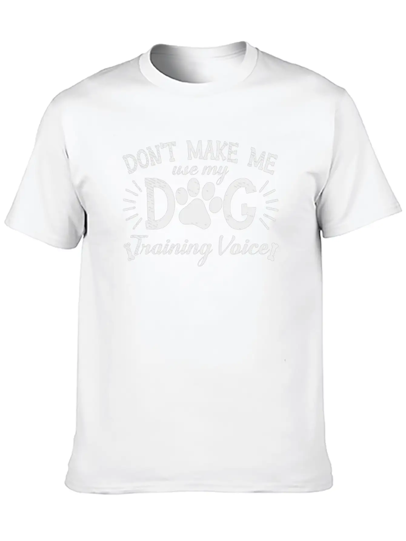 Dog Training Dog Lovers Pet Dogs Trainer Essential Cotton Tee For Daily Outfits – Unisex Style