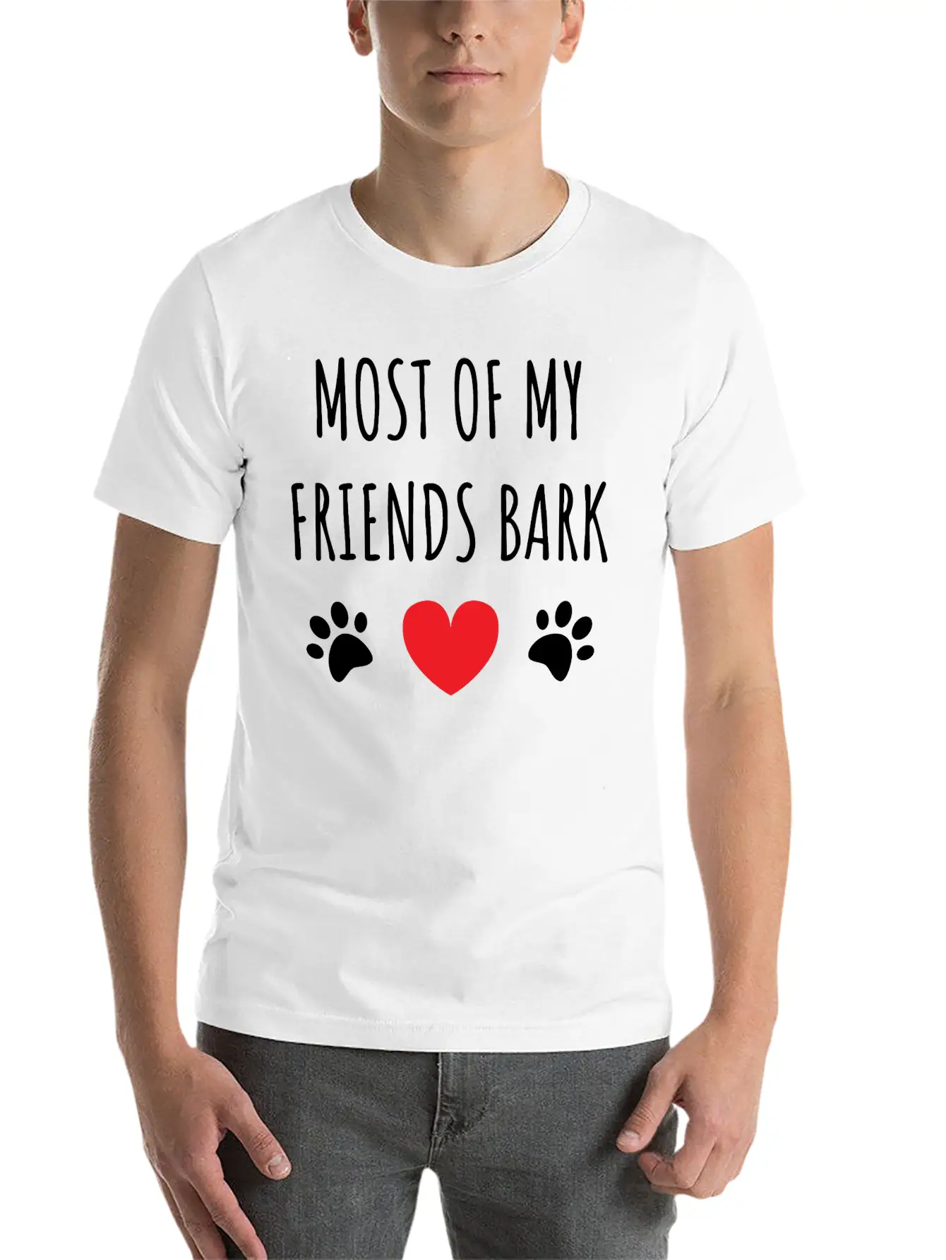 Dog Unisex Casual T-Shirt – Clean Design For Daily Comfort