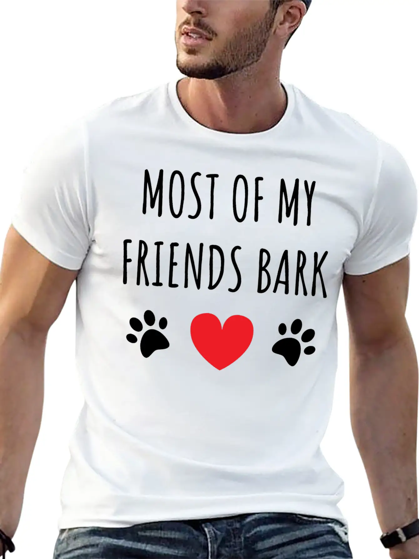 Dog Unisex Casual T-Shirt – Clean Design For Daily Comfort