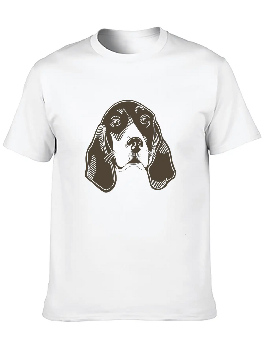 Dog Unisex Short Sleeve Soft Cotton T-Shirt – Casual Everyday Wear