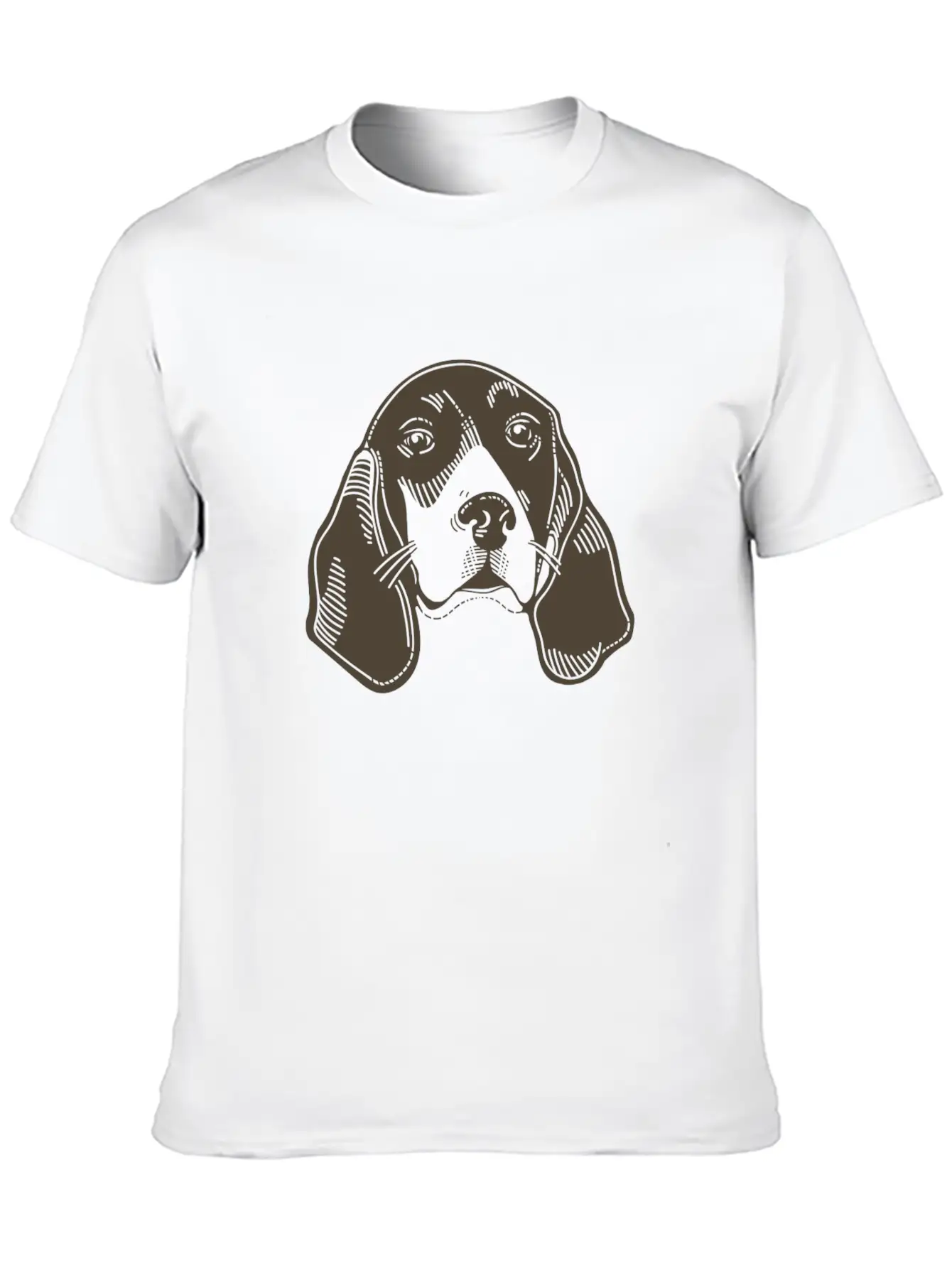 Dog Unisex Short Sleeve Soft Cotton T-Shirt – Casual Everyday Wear