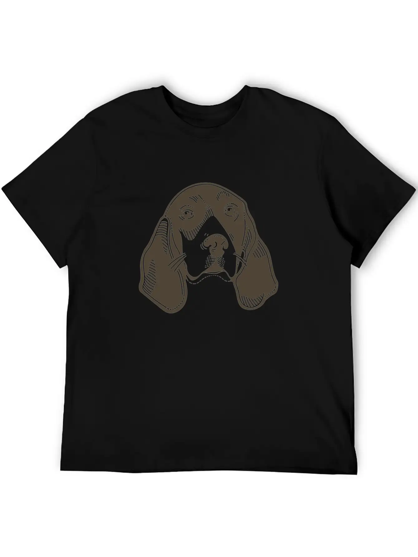 Dog Unisex Short Sleeve Soft Cotton T-Shirt – Casual Everyday Wear