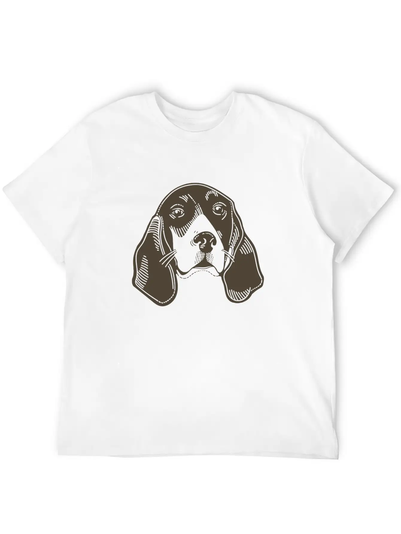 Dog Unisex Short Sleeve Soft Cotton T-Shirt – Casual Everyday Wear