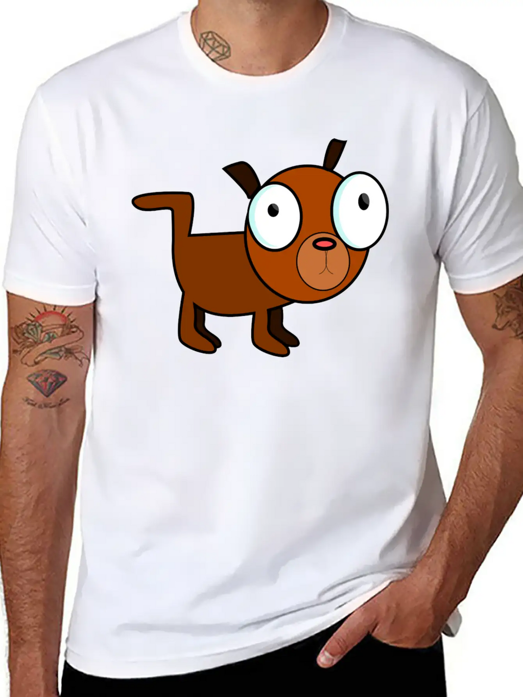 Dog261 Essential Cotton Tee For Daily Outfits – Unisex Style