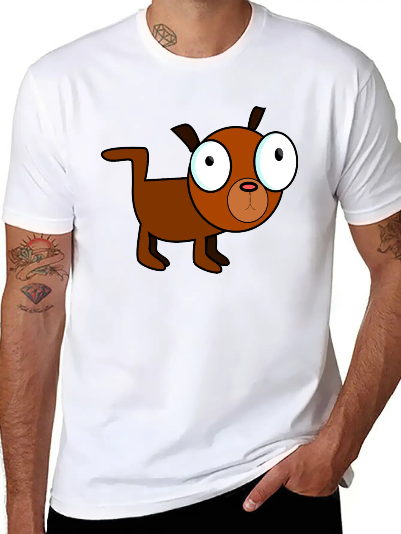 Dog261 Essential Cotton Tee For Daily Outfits – Unisex Style