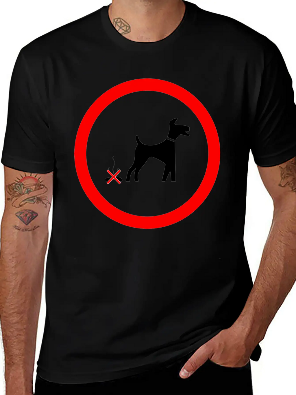 Dog283 Breathable Soft Cotton T-Shirt – Timeless Casual Look