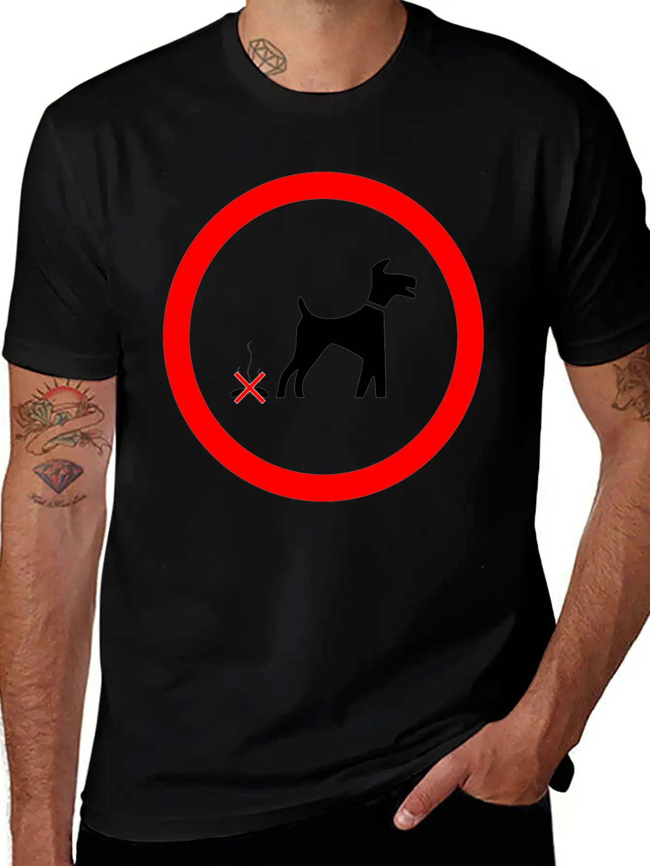 Dog283 Breathable Soft Cotton T-Shirt – Timeless Casual Look