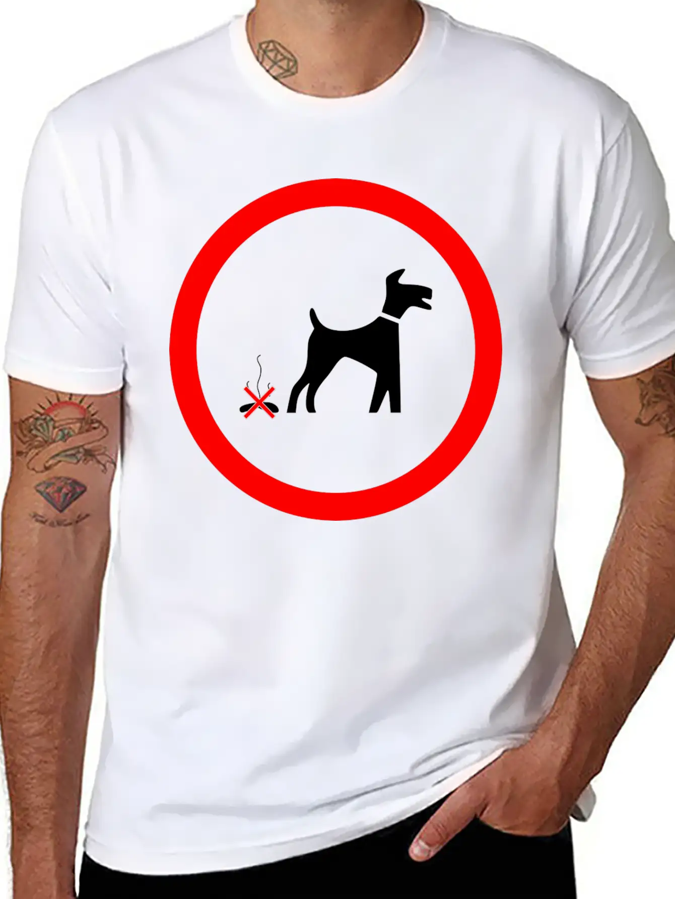 Dog283 Breathable Soft Cotton T-Shirt – Timeless Casual Look