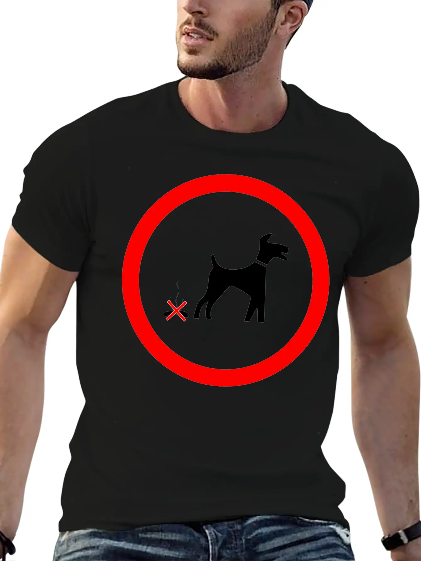 Dog283 Breathable Soft Cotton T-Shirt – Timeless Casual Look