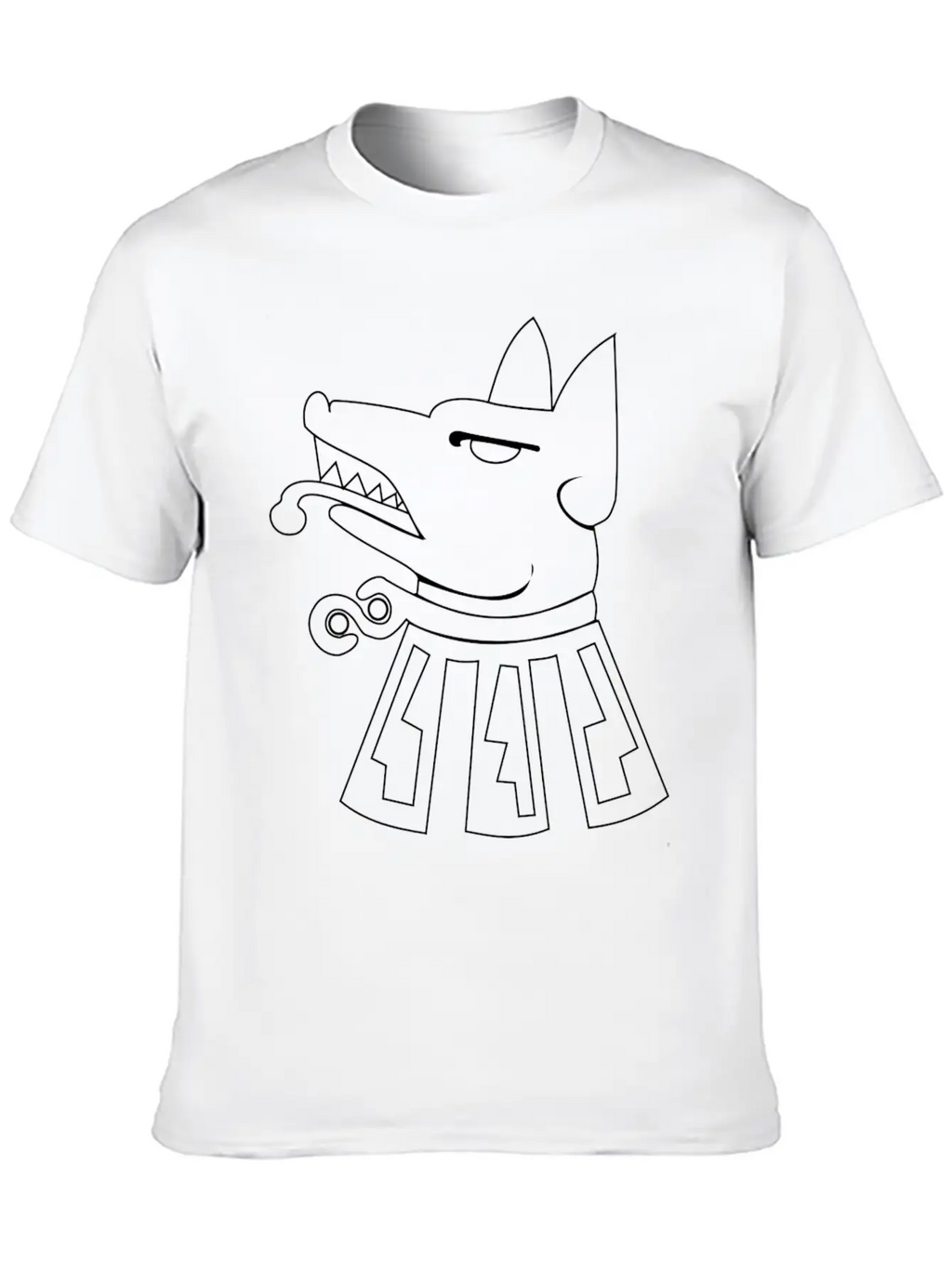 Dog296 Casual Graphic T-Shirt – Simple And Comfortable Daily Wear