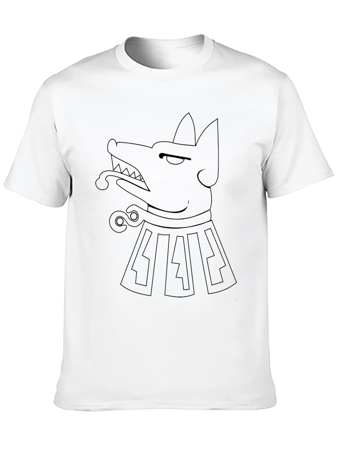 Dog296 Casual Graphic T-Shirt – Simple And Comfortable Daily Wear