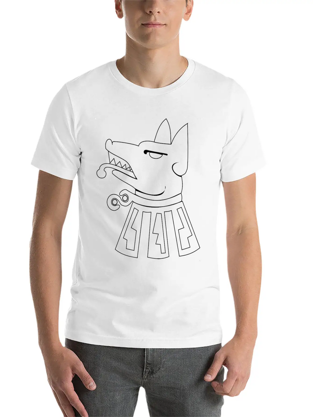 Dog296 Casual Graphic T-Shirt – Simple And Comfortable Daily Wear