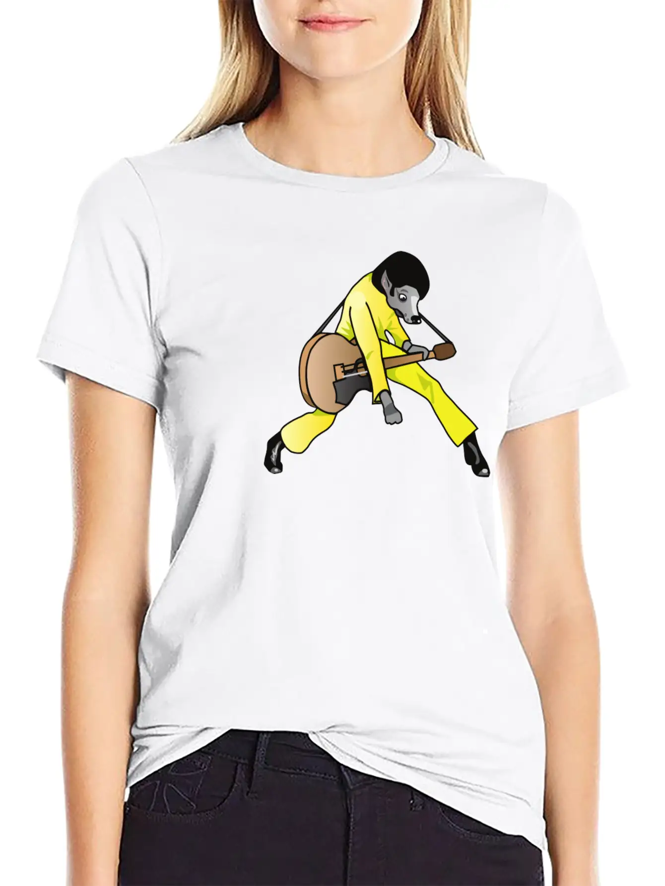 Dog536 Unisex Short Sleeve Soft Cotton T-Shirt – Casual Everyday Wear