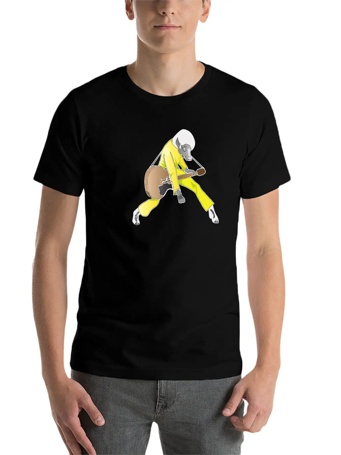 Dog536 Unisex Short Sleeve Soft Cotton T-Shirt – Casual Everyday Wear