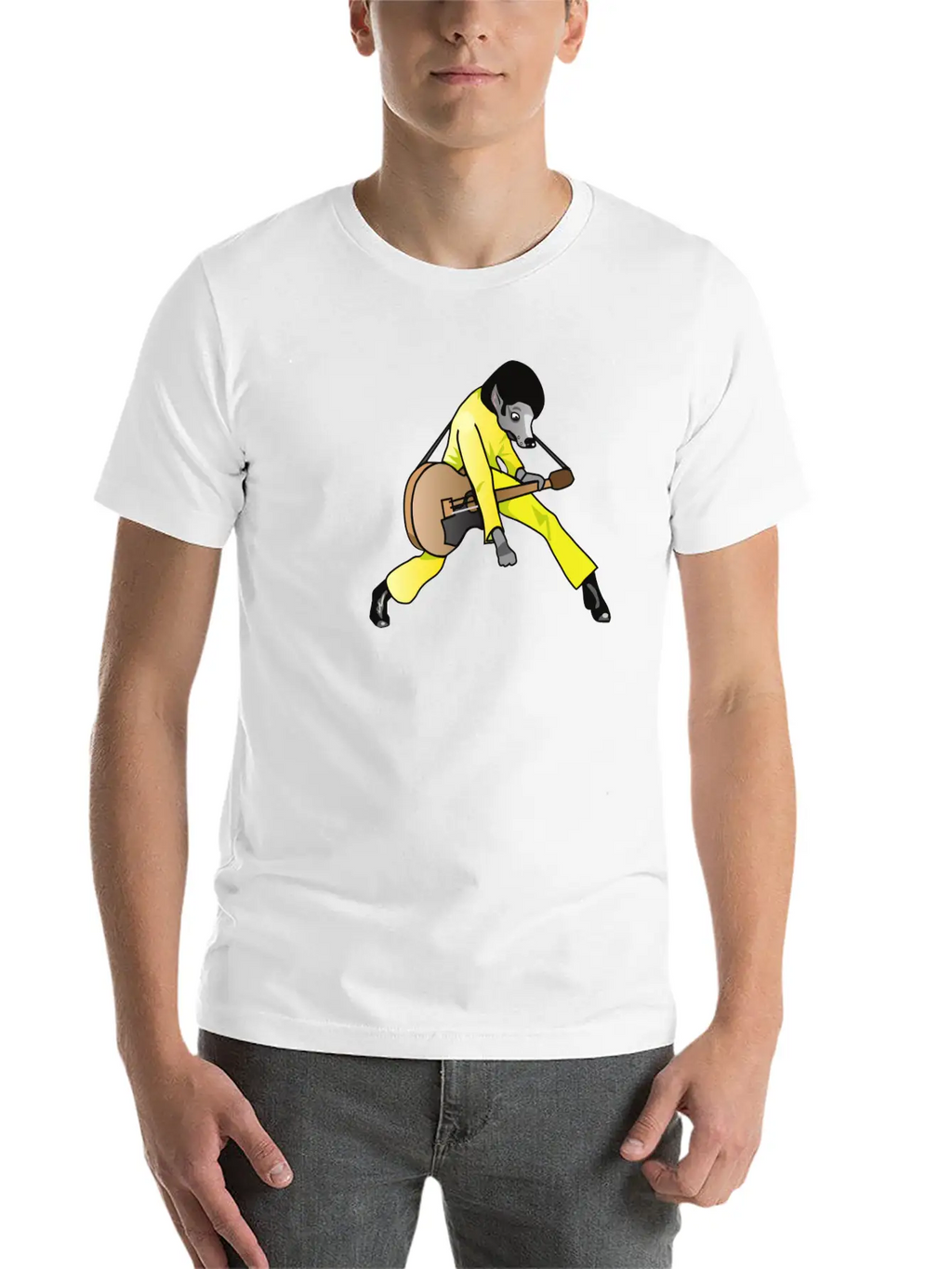 Dog536 Unisex Short Sleeve Soft Cotton T-Shirt – Casual Everyday Wear